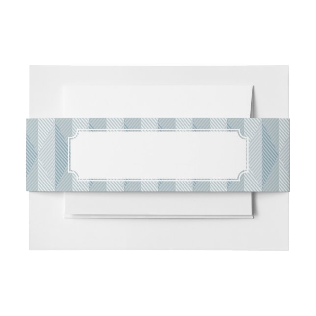 Abstract ethnic vector background invitation belly band (Front Example)