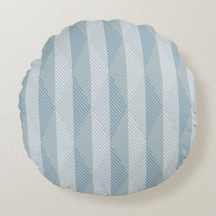 Abstract ethnic vector background round cushion