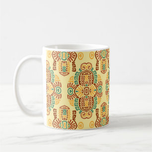 Abstract Ethnic vintage Seamless Pattern. Trendy b Coffee Mug