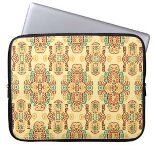 Abstract Ethnic vintage Seamless Pattern. Trendy b Laptop Sleeve