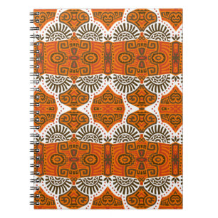 Abstract Ethnic vintage Seamless Pattern. Trendy b Notebook
