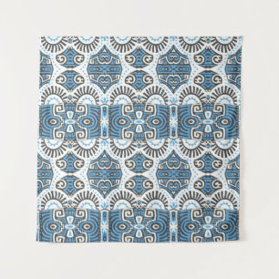 Abstract Ethnic vintage Seamless Pattern. Trendy b Tapestry