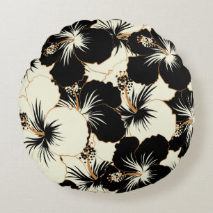 Abstract ethnic vintage seamless pattern. Tribal a Round Cushion