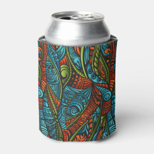 Abstract ethnic wallpaper can cooler