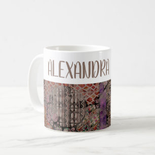 Abstract Ethno Pattern - Folklore Art 1 Coffee Mug