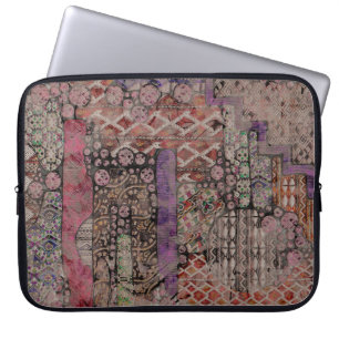 Abstract Ethno Pattern - Folklore Art 1 Laptop Sleeve