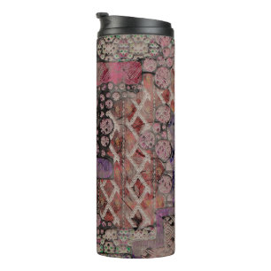 Abstract Ethno Pattern - Folklore Art 1 Thermal Tumbler