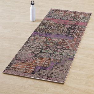 Abstract Ethno Pattern - Folklore Art 1 Yoga Mat