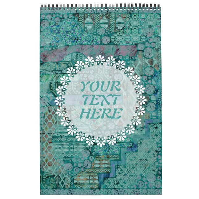 Abstract Ethno Pattern - Folklore Art 2 Calendar (Cover)