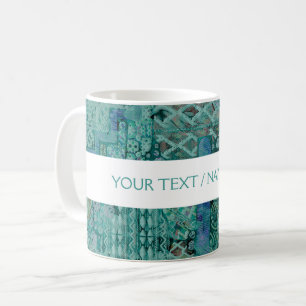 Abstract Ethno Pattern - Folklore Art 2 Coffee Mug