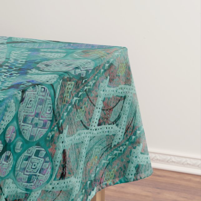 Abstract Ethno Pattern - Folklore Art 2 Tablecloth (In Situ)