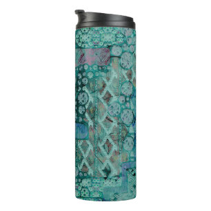 Abstract Ethno Pattern - Folklore Art 2 Thermal Tumbler