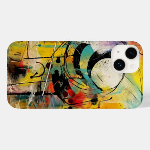 Abstract explosion of vibrant colors and dynamic  Case-Mate iPhone 14 case