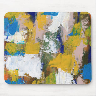 Abstract Expression #11 by Michael Moffa Mouse Mat