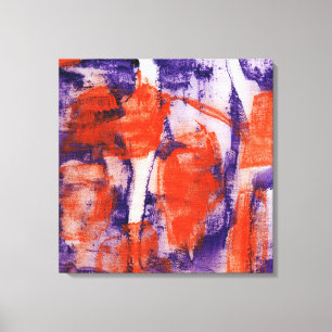 Abstract Expression #12 by Michael Moffa Canvas Print