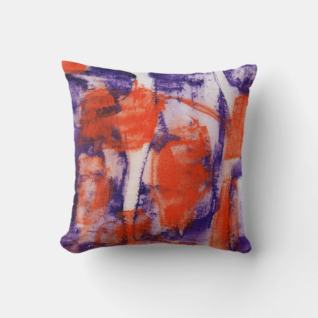 Abstract Expression #12 by Michael Moffa Cushion (Front)