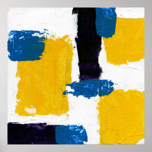 Abstract Expression #2 by Michael Moffa Poster