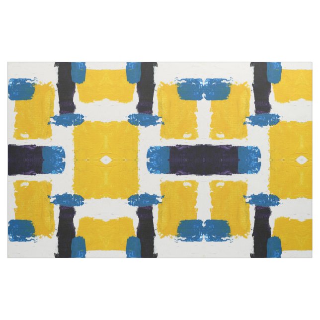 Abstract Expression #2(Large) by Michael Moffa Fabric (Yard)
