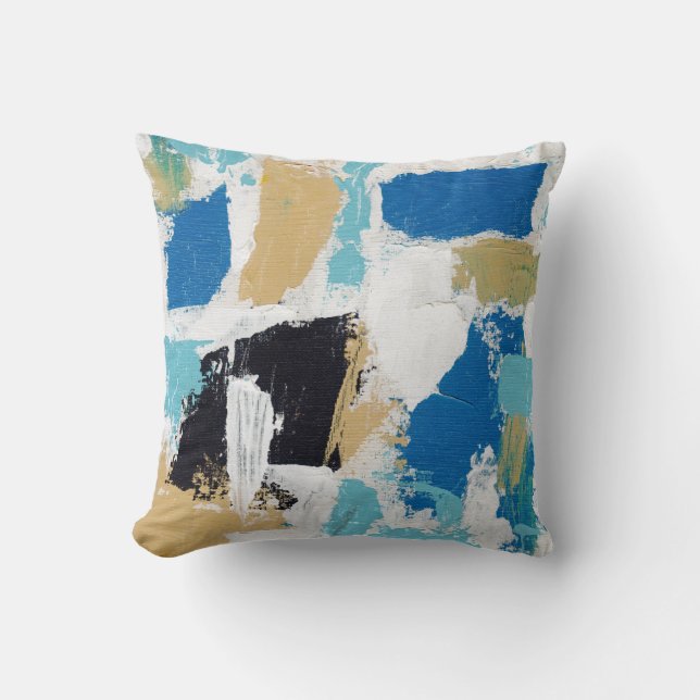 Abstract Expression #6 by Michael Moffa Cushion (Front)