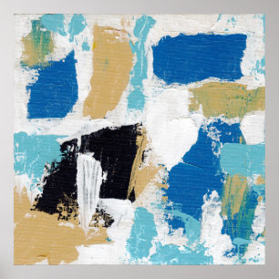 Abstract Expression #6 by Michael Moffa Poster