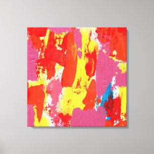 Abstract Expression #7 by Michael Moffa Canvas Print