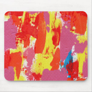 Abstract Expression #7 by Michael Moffa Mouse Mat