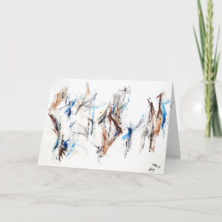 Abstract Expression "Heartfelt Moments" card