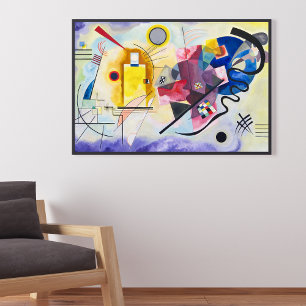 Abstract Expression in the Masterpiece by Wassily Poster