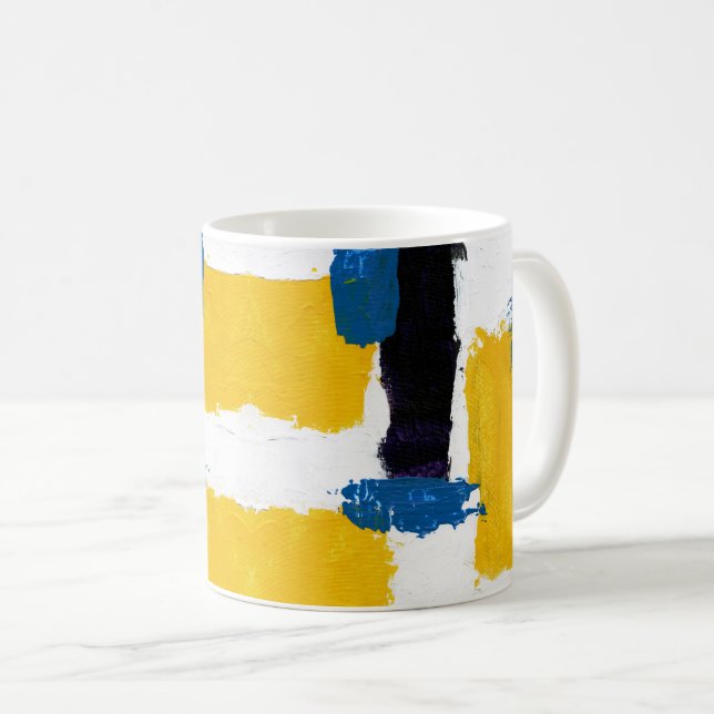 Abstract Expression No. 2 by Michael Moffa Coffee Mug (Front Right)