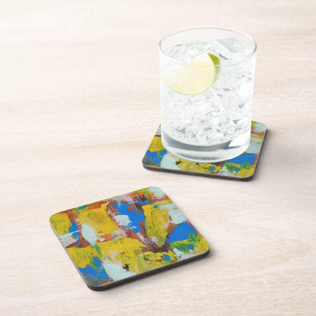 Abstract Expression No.8 by Michael Moffa Coaster (Right Side)