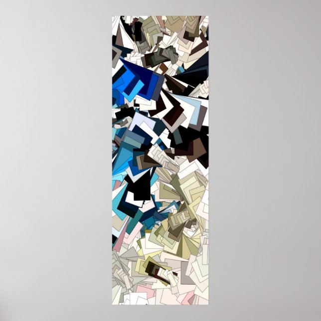 Abstract Expressionism Art Poster (Front)