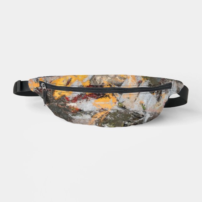 Abstract Expressionism Bum Bags (Front)