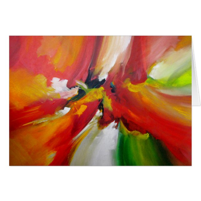 Abstract Expressionism Painting (Front Horizontal)