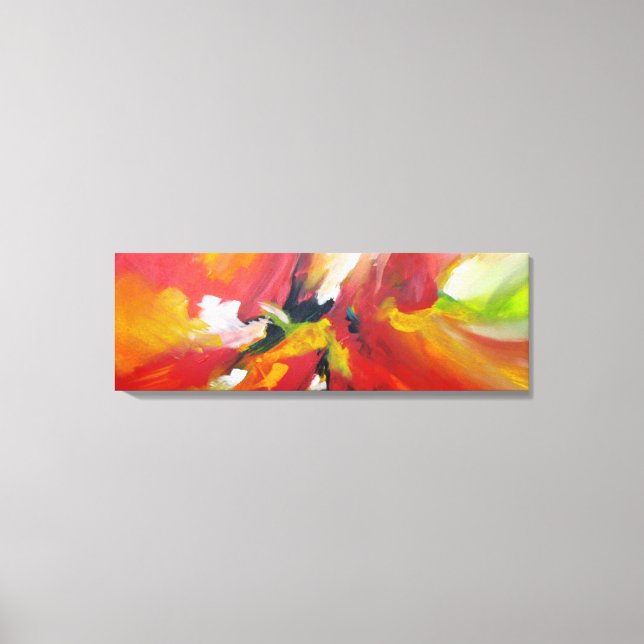 Abstract Expressionism Painting Canvas Print (Front)