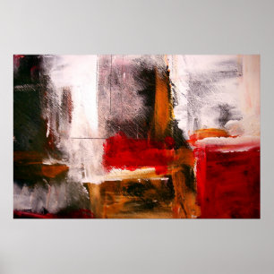 Abstract Expressionist Art Poster Abstract Prints