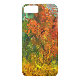 Abstract Expressionist Drip iPhone Case