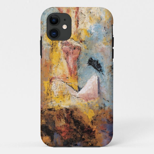 Abstract Expressionist Mobile Case (Back)