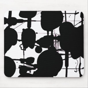 Abstract Expressionist Mouse Mat