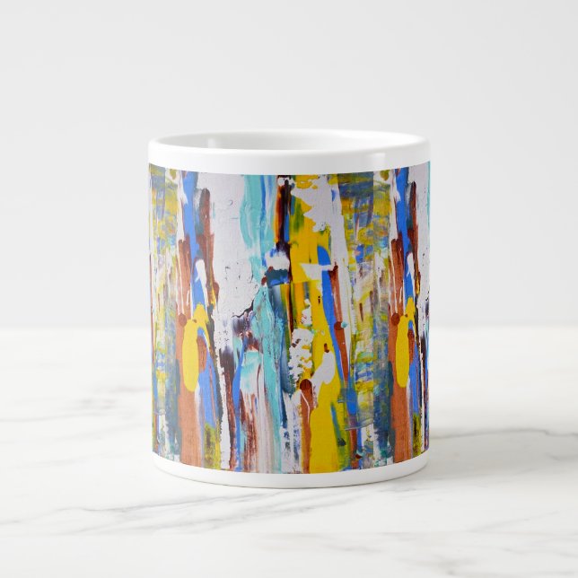 Abstract Expressionist Mug (Front)