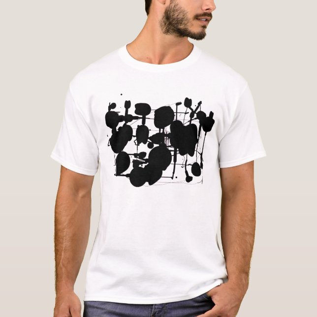 Abstract Expressionist T-Shirt (Front)