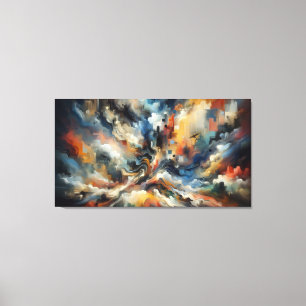 🎨 Abstract Expressions Wall Art: Canvas Print