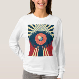 Abstract Eye Design T-Shirt
