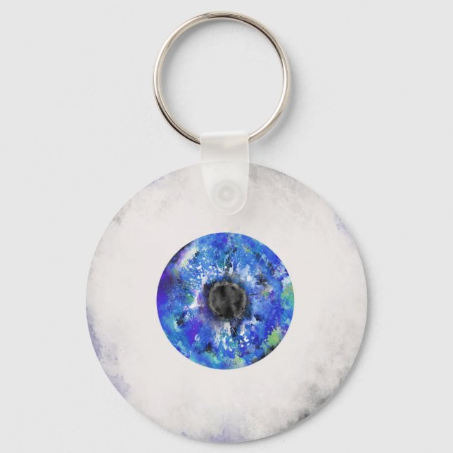 Abstract eye key ring (Front)