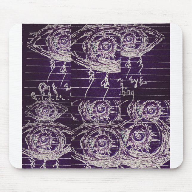 Abstract eye mouse mat (Front)