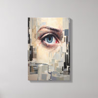 Abstract Eye – Surreal Geometric Vision Art