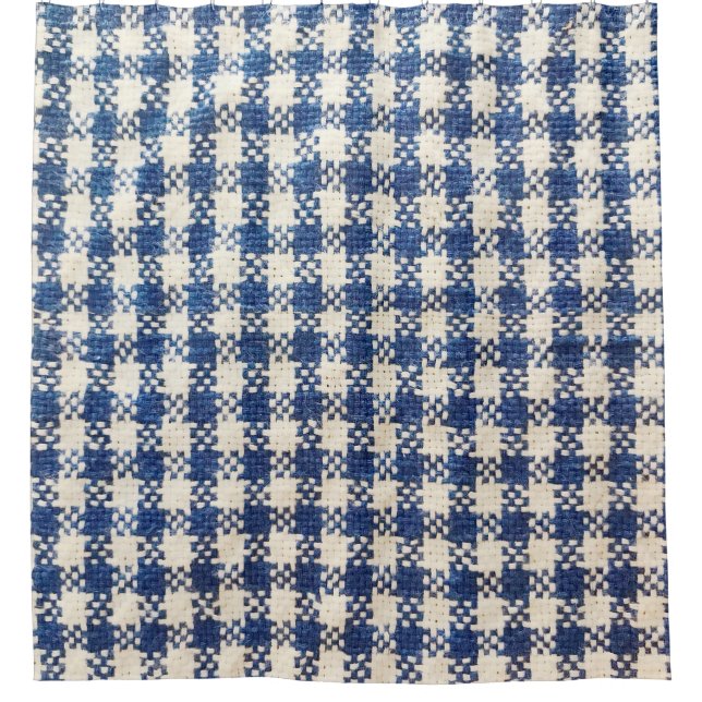 Abstract fabric pattern texture background shower curtain (Front)