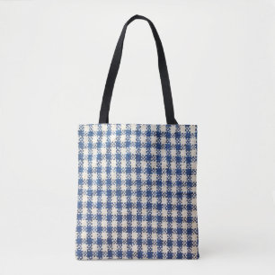 Abstract fabric pattern texture background tote bag