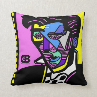 Abstract Face CBaum Products Cushion