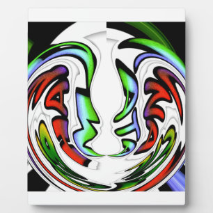 Abstract Face Hakuna Matata Art Print Plaque
