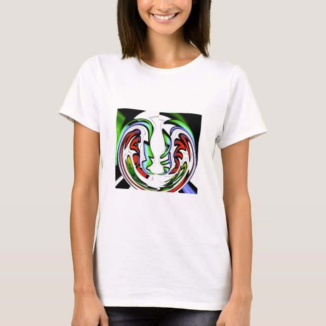Abstract Face Hakuna Matata Art Print T-Shirt (Front)